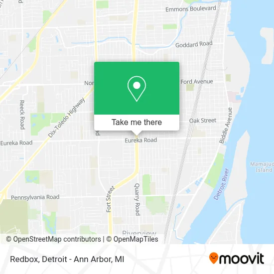 Redbox map
