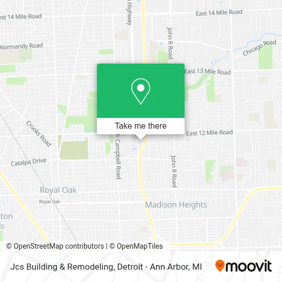 Jcs Building & Remodeling map