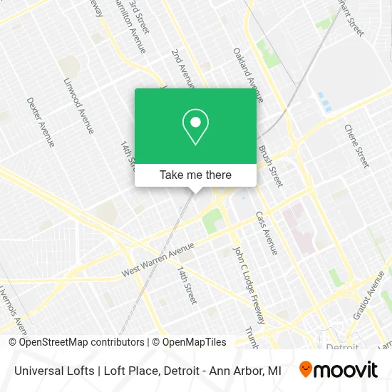 Universal Lofts | Loft Place map