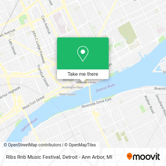 Ribs Rnb Music Festival map