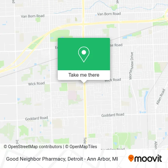 Good Neighbor Pharmacy map