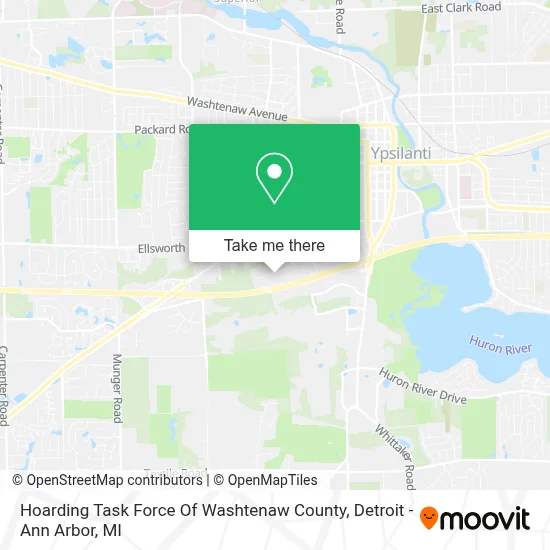 Hoarding Task Force Of Washtenaw County map