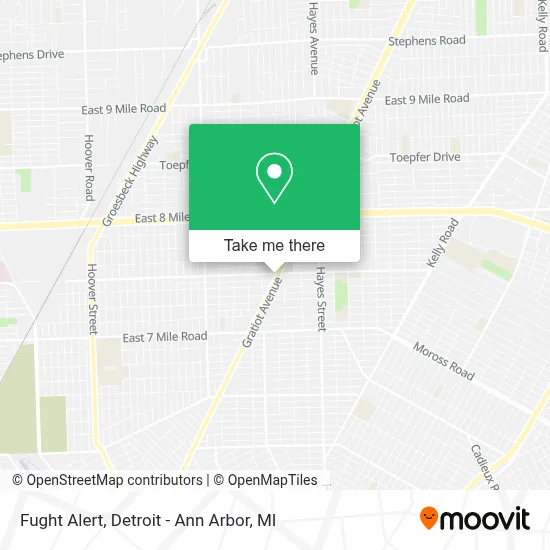 Fught Alert map