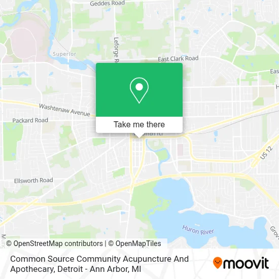 Common Source Community Acupuncture And Apothecary map