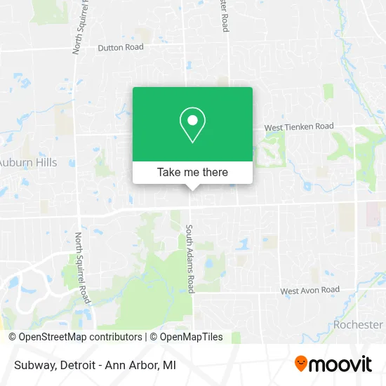 Subway map