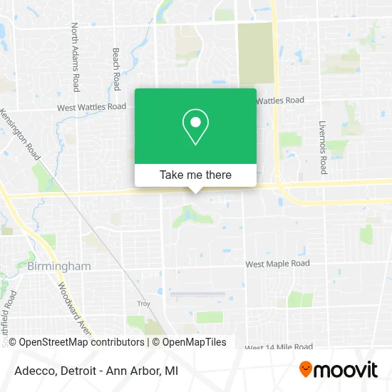 Adecco map