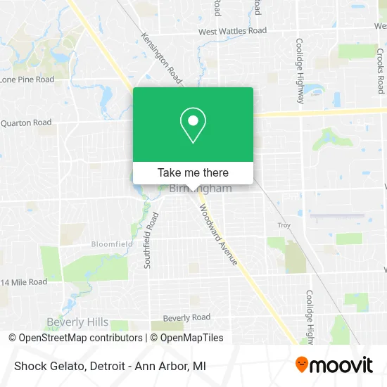 Shock Gelato map