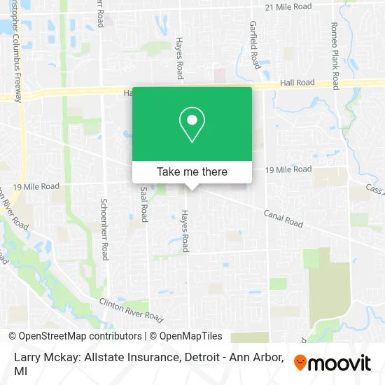 Larry Mckay: Allstate Insurance map