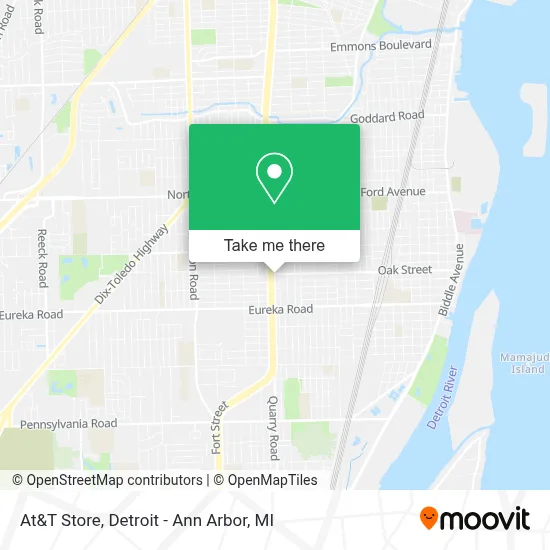 At&T Store map