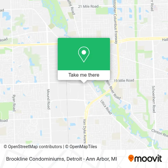 Brookline Condominiums map