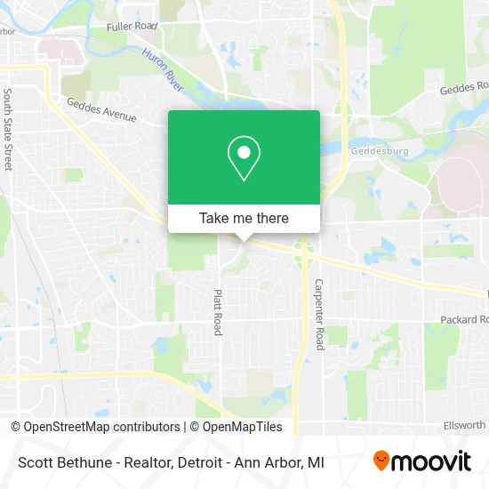 Scott Bethune - Realtor map