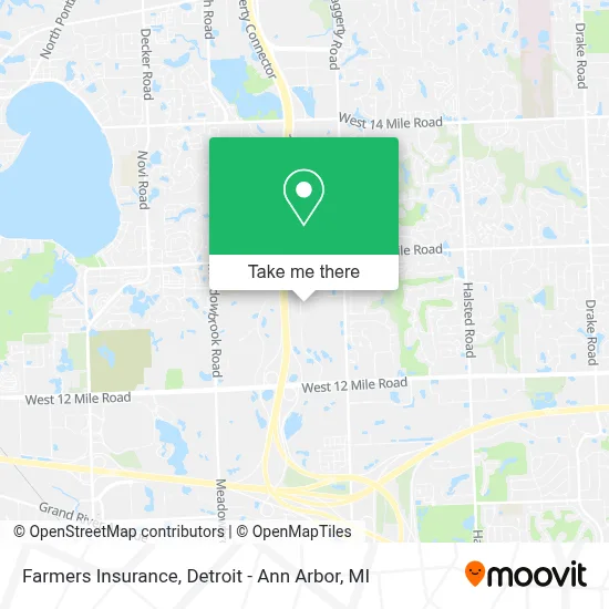 Farmers Insurance map