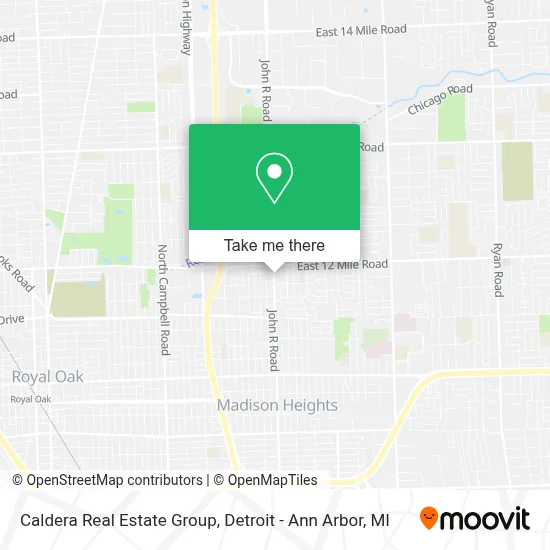 Caldera Real Estate Group map