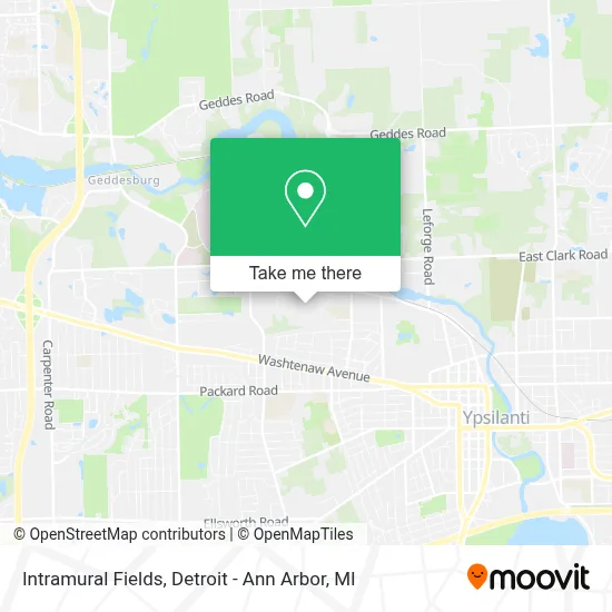 Intramural Fields map