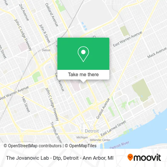 The Jovanovic Lab - Dtp map