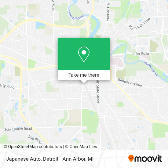 Japanese Auto map