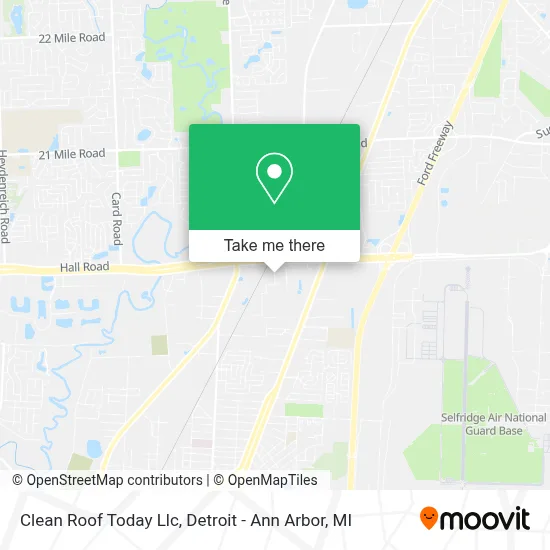 Clean Roof Today Llc map