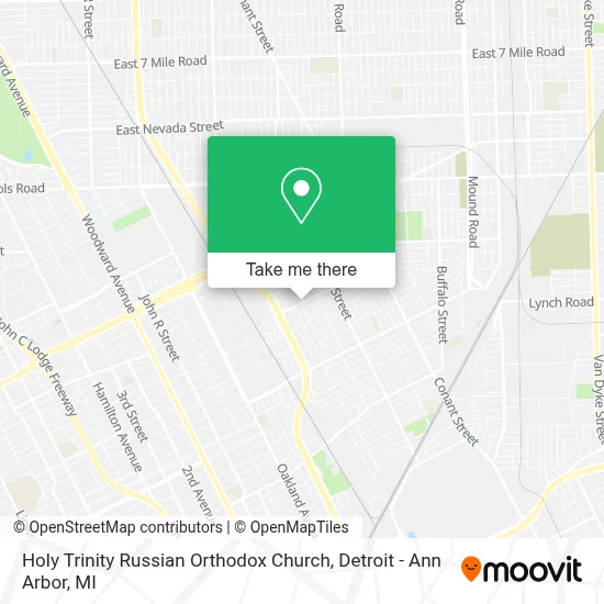 Holy Trinity Russian Orthodox Church map