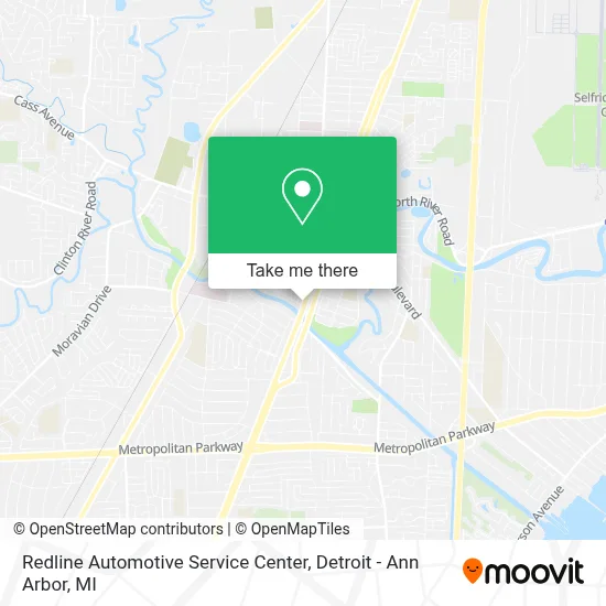 Redline Automotive Service Center map