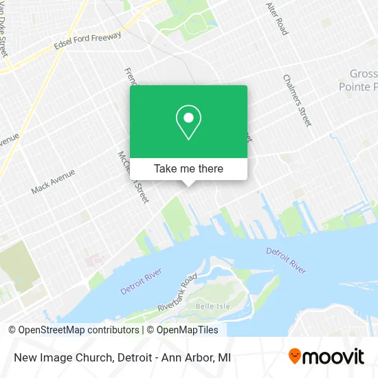 New Image Church map