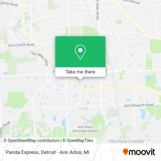 Panda Express map