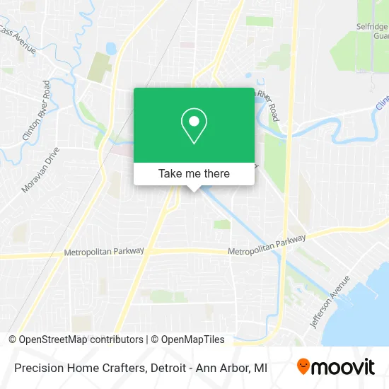 Precision Home Crafters map