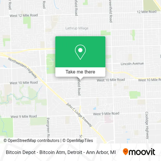 Bitcoin Depot - Bitcoin Atm map