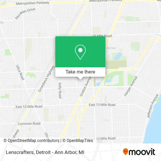 Lenscrafters map