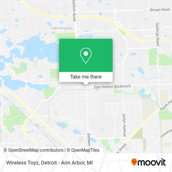 Wireless Toyz map