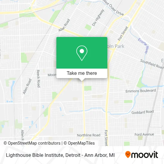 Lighthouse Bible Institute map