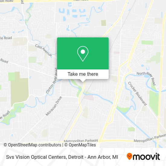 Svs Vision Optical Centers map
