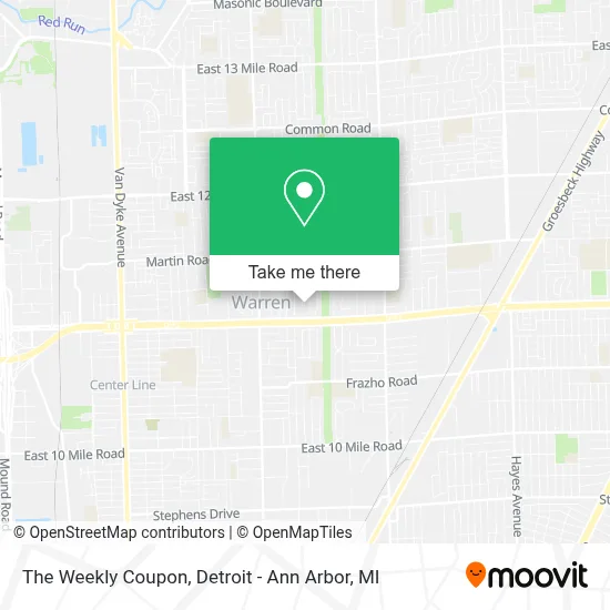 The Weekly Coupon map