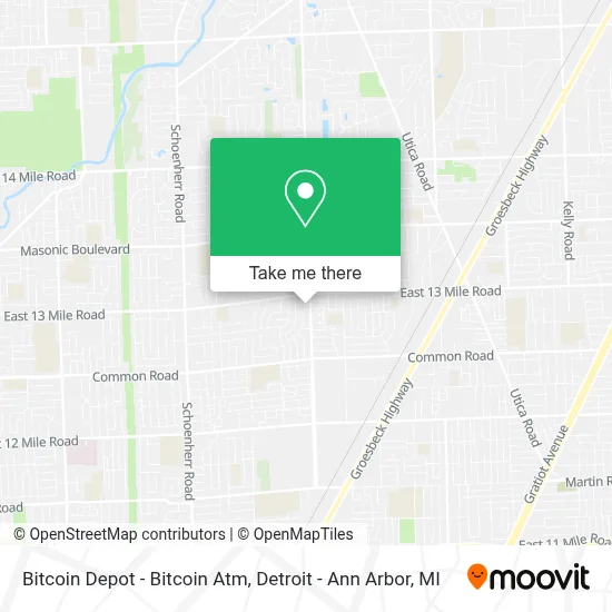 Bitcoin Depot - Bitcoin Atm map