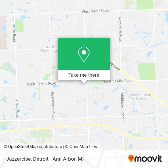 Jazzercise map