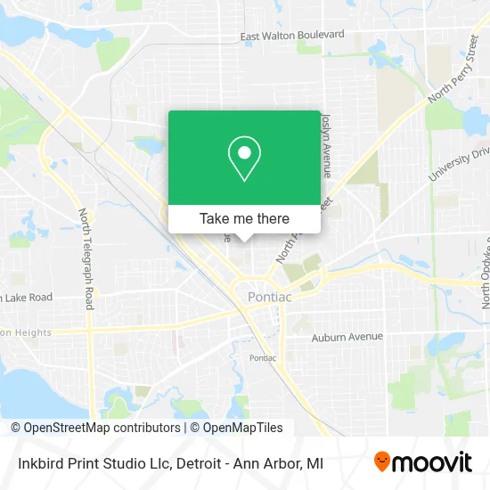 Inkbird Print Studio Llc map