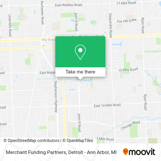 Merchant Funding Partners map