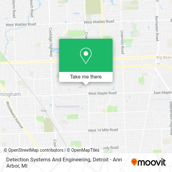 Detection Systems And Engineering map