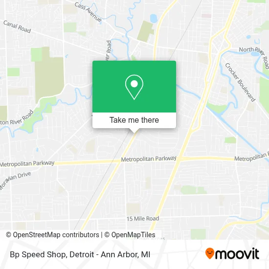 Bp Speed Shop map