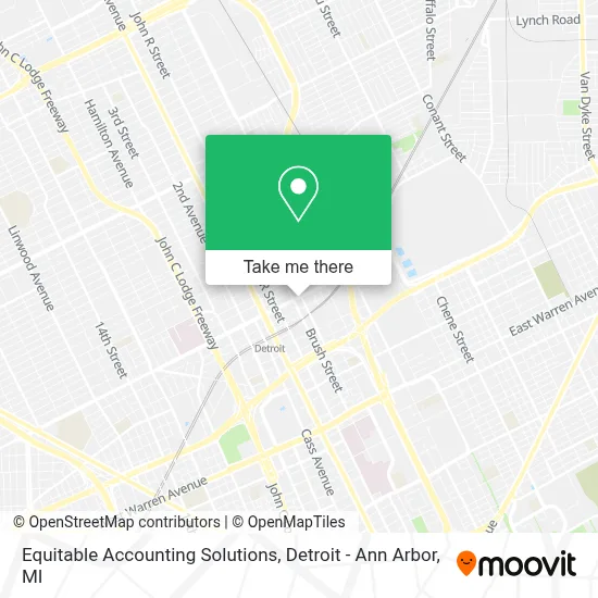 Equitable Accounting Solutions map