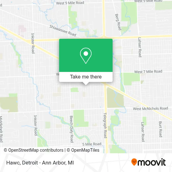 Hawc map