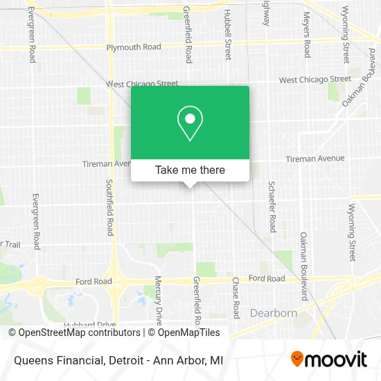 Queens Financial map