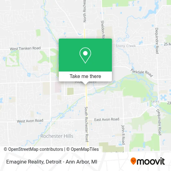 Emagine Reality map