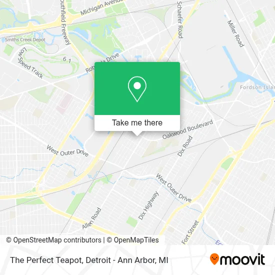 The Perfect Teapot map