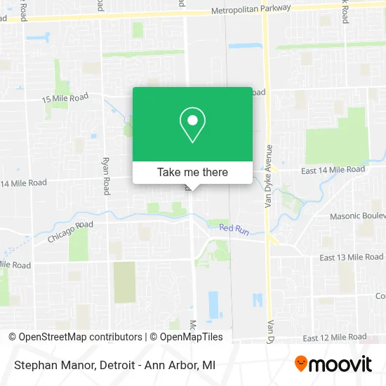Stephan Manor map