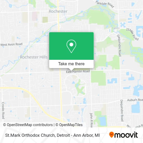 St.Mark Orthodox Church map