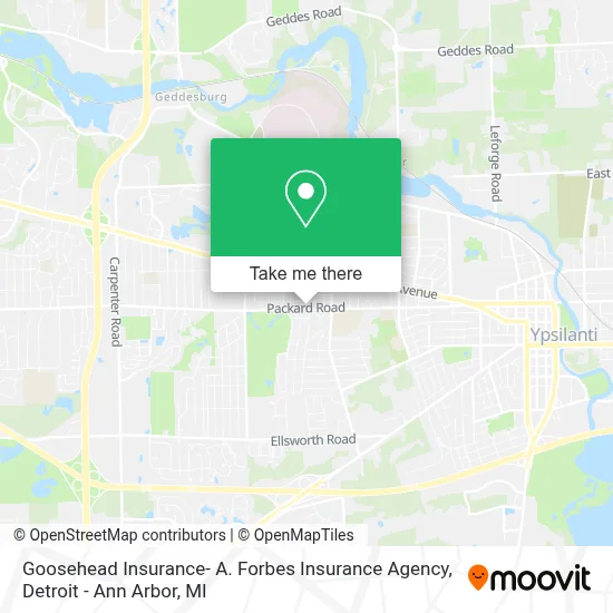 Goosehead Insurance- A. Forbes Insurance Agency map