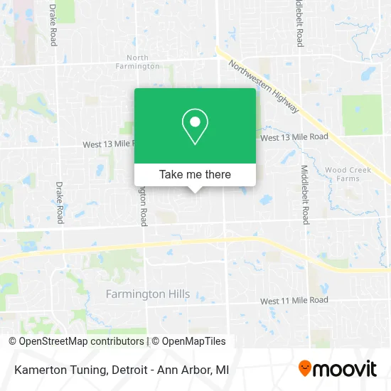 Kamerton Tuning map