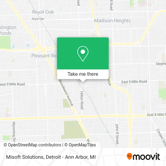 Misoft Solutions map