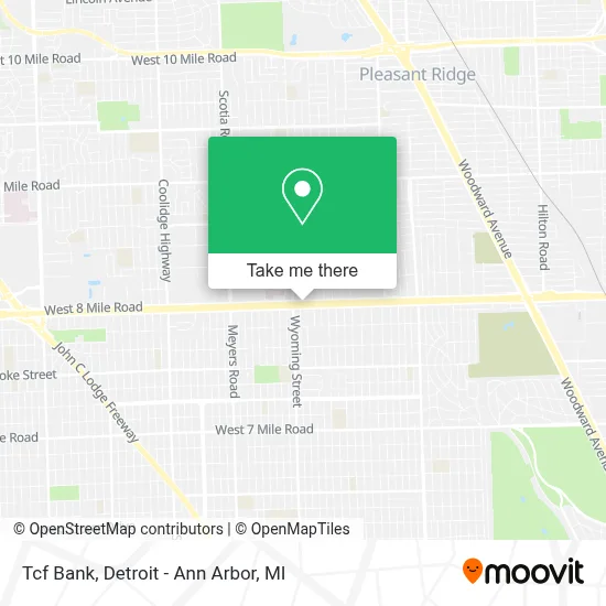Tcf Bank map