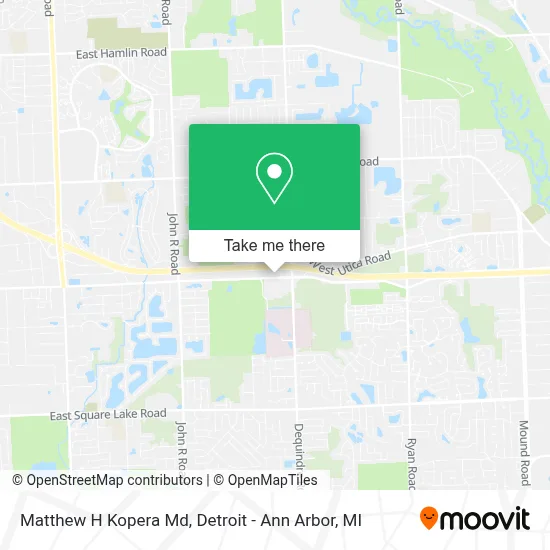 Matthew H Kopera Md map